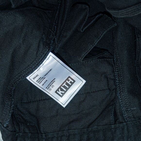 KITH NYC Men's Black jogger Pants inside drawstring size 29 100% Cotton - Picture 4 of 11